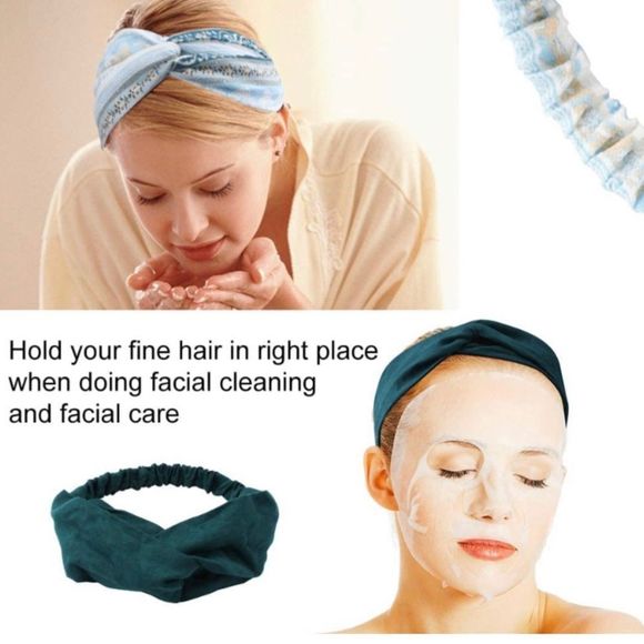 Pack Boho Headbands for Women Knotted Hair Band Elastic Floral Bandeau Headbands